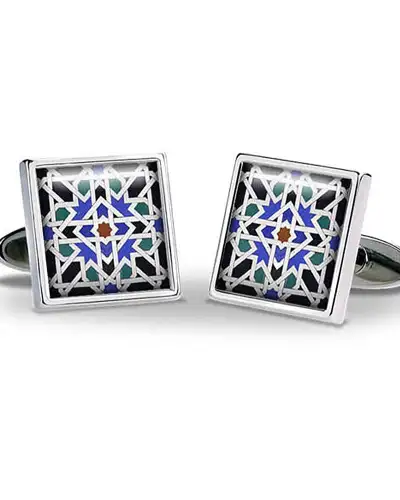 Others Fox and Chave Alhambra Geometric Cufflinks £29.00