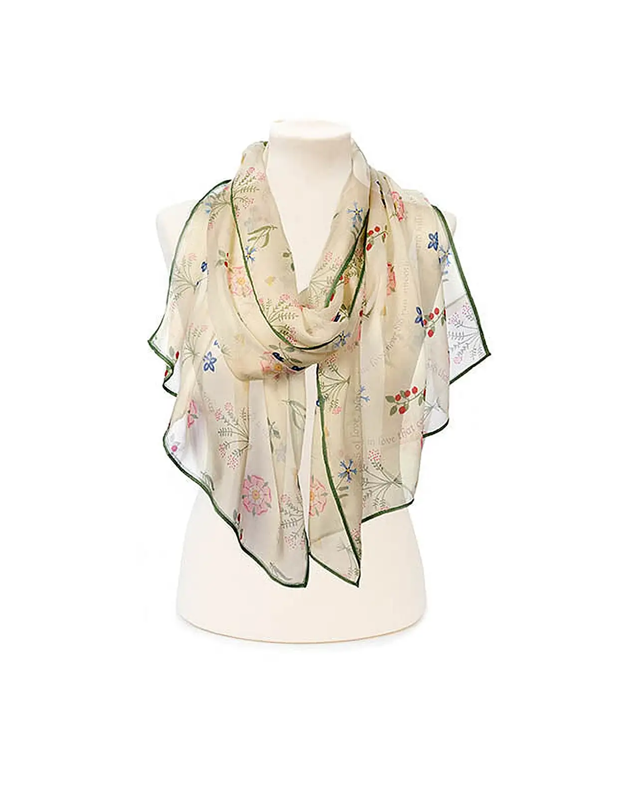 Scarves Fox and Chave Shakespeare Love Chiffon Scarf £52.00