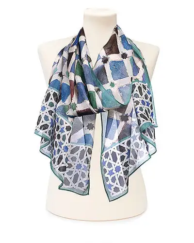 Scarves Fox and Chave Alhambra Chiffon Scarf £52.00