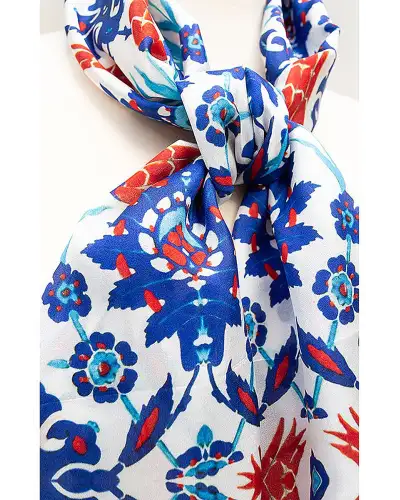 Scarves Fox and Chave Islamic Starburst Silk Habotai Scarf £42.00