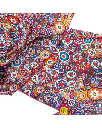 Scarves Fox and Chave Renaissance Murano Glass Silk Habotai Scarf £32.00