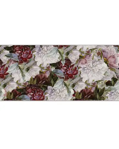 Scarves Fox and Chave Redouté Peony Silk Habotai Scarf £50.00