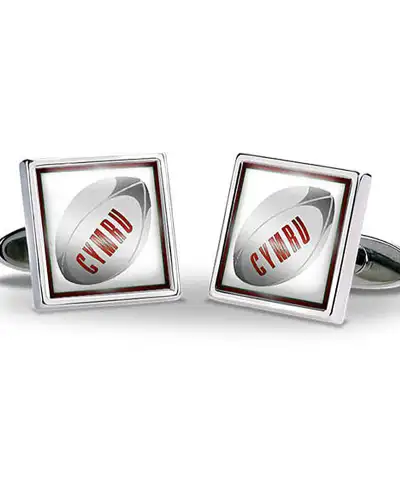 Others Fox and Chave Rugby Ball - Cymru Cufflinks £29.00