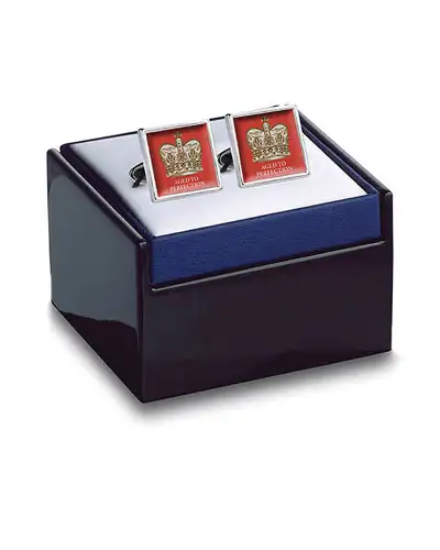 Others Fox and Chave Crown Aged To Perfection Cufflinks £29.00