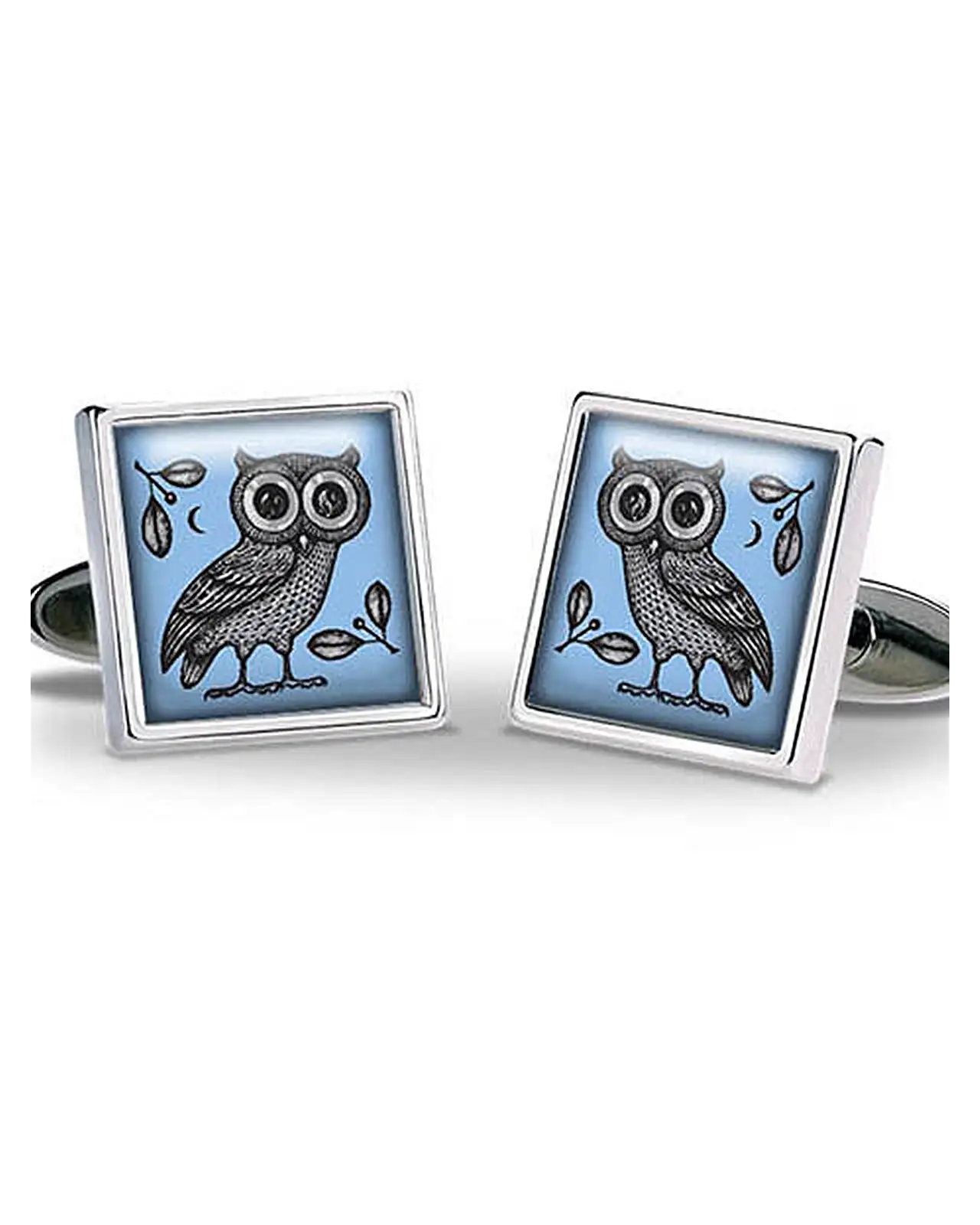 Others Fox and Chave Greek Owl Cufflinks £29.00