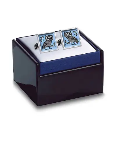 Others Fox and Chave Greek Owl Cufflinks £29.00