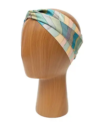 Scarves Fox and Chave Paul Klee Steep Coast Skinny Silk Scarf £27.00