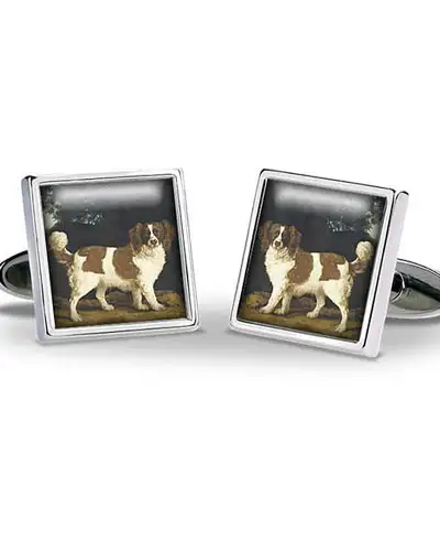 Others Fox and Chave Stubbs Spaniel Cufflinks £29.00