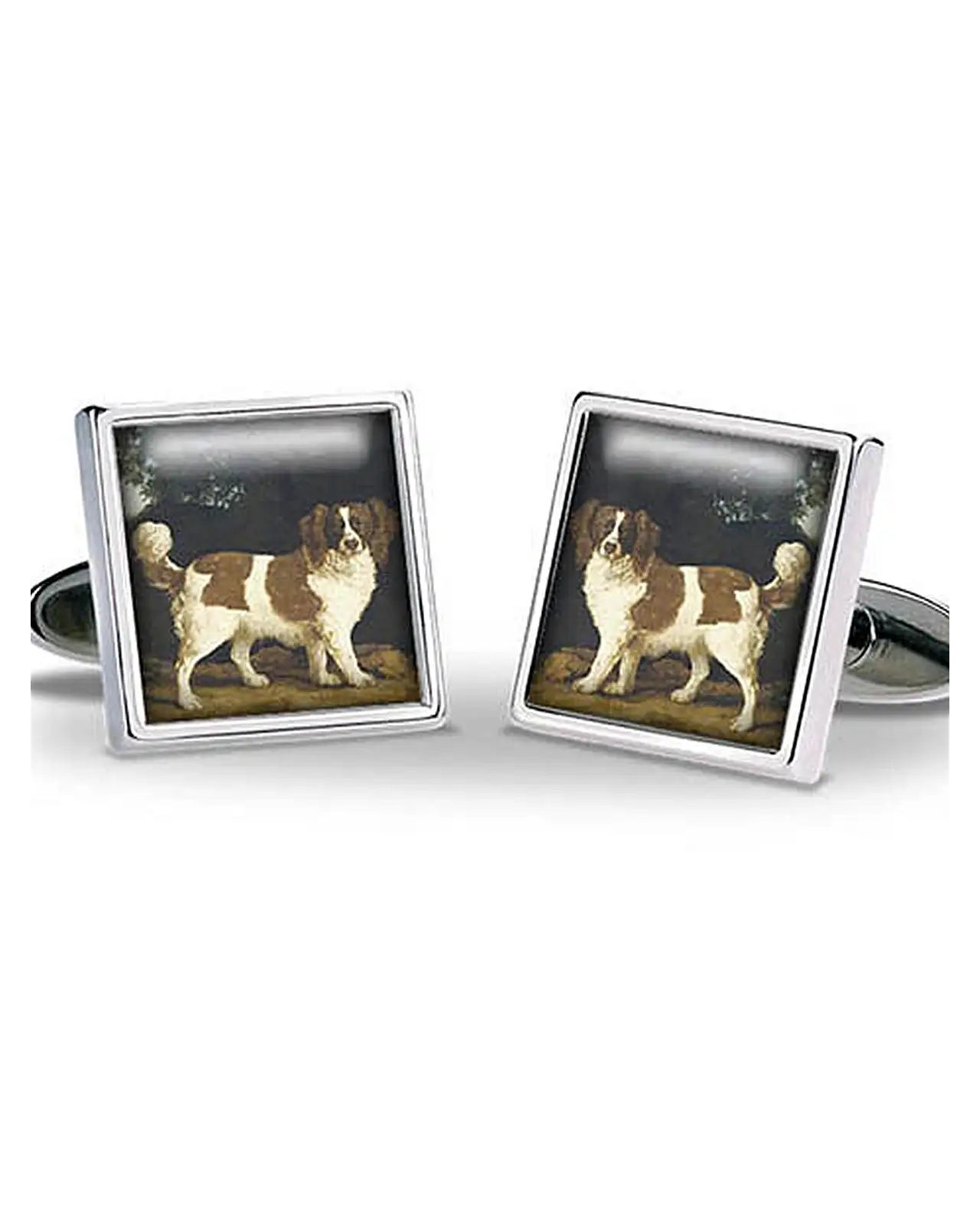 Others Fox and Chave Stubbs Spaniel Cufflinks £29.00
