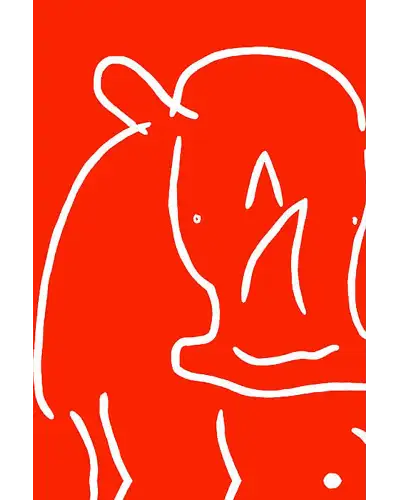 Scarves Fox and Chave The Jane Bristowe Rhino Silk Square £58.00