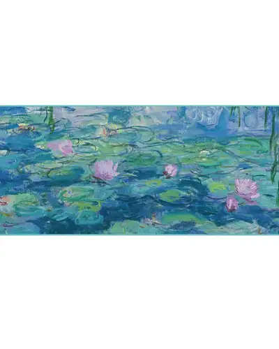 Scarves Fox and Chave Monet Water Lilies Chiffon Scarf £52.00