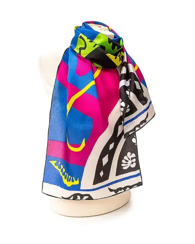 Scarves Fox and Chave Matisse Horse Silk Habotai Scarf £42.00