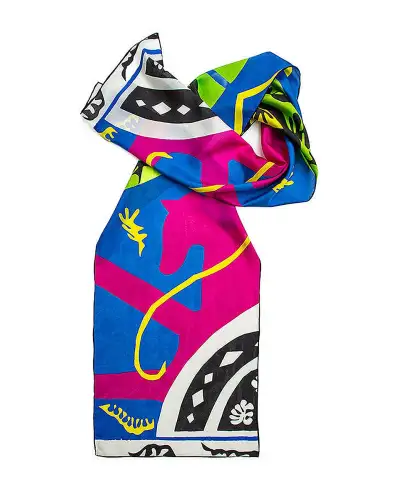 Scarves Fox and Chave Matisse Horse Silk Habotai Scarf £42.00