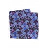 Silk Hankies Soprano Ties Posh And Dandy Purple Lilac Squares And Circles Silk Pocket Square £17.00