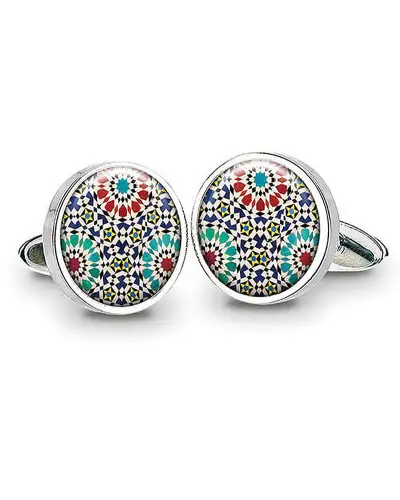 Others Fox and Chave Marrakesh Red Cufflinks £29.00