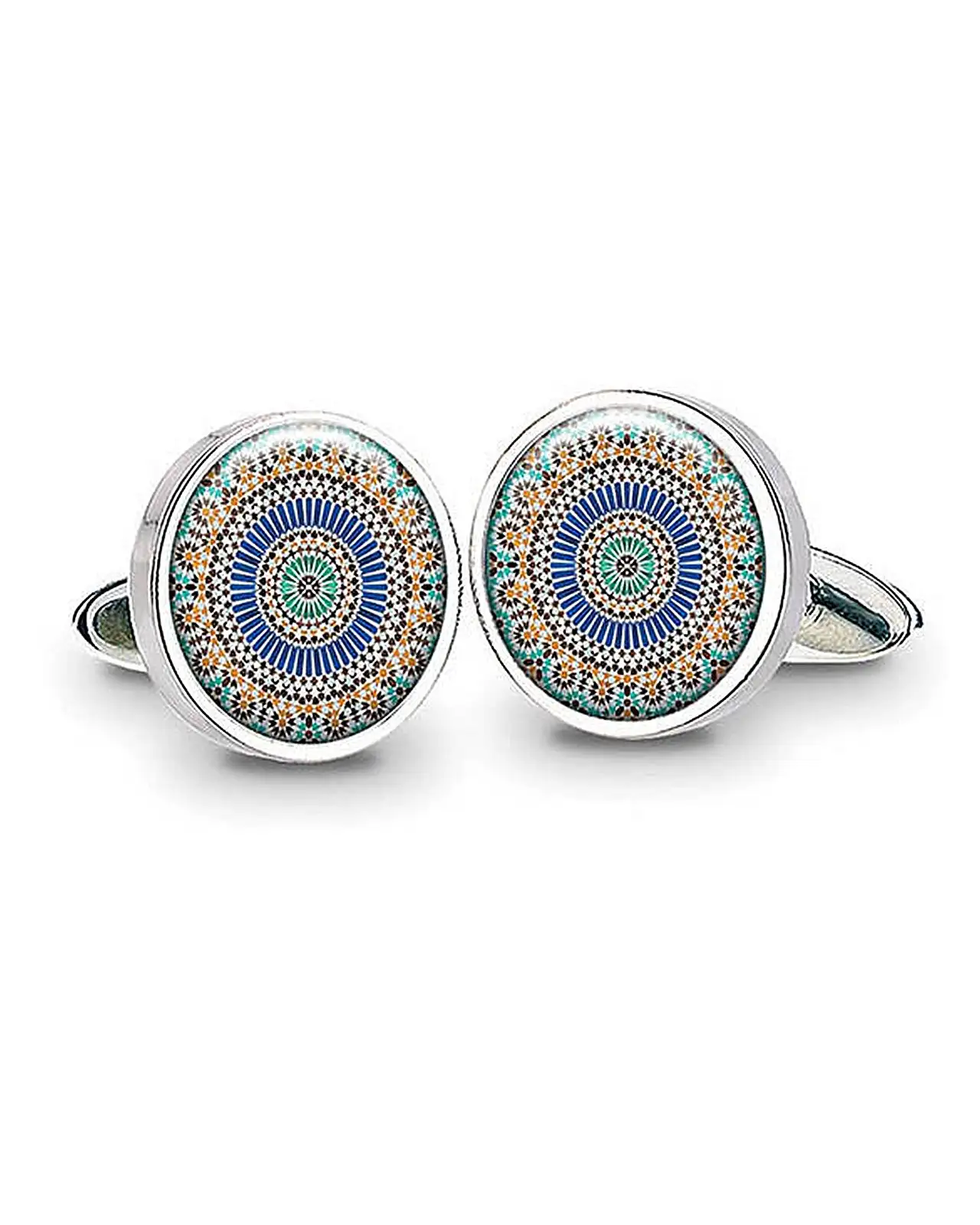 Others Fox and Chave Marrakesh Blue Cufflinks £29.00