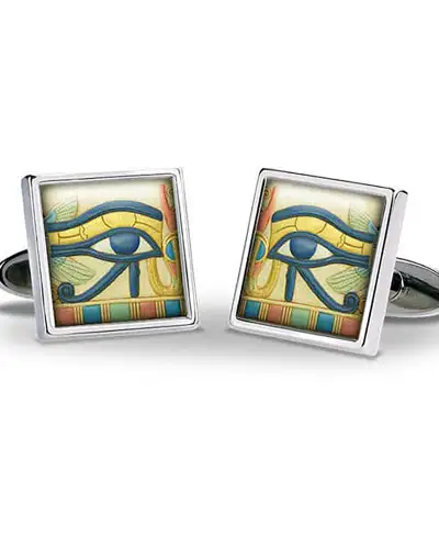 Others Fox and Chave Egyptian Eye Of Horus Cufflinks £29.00