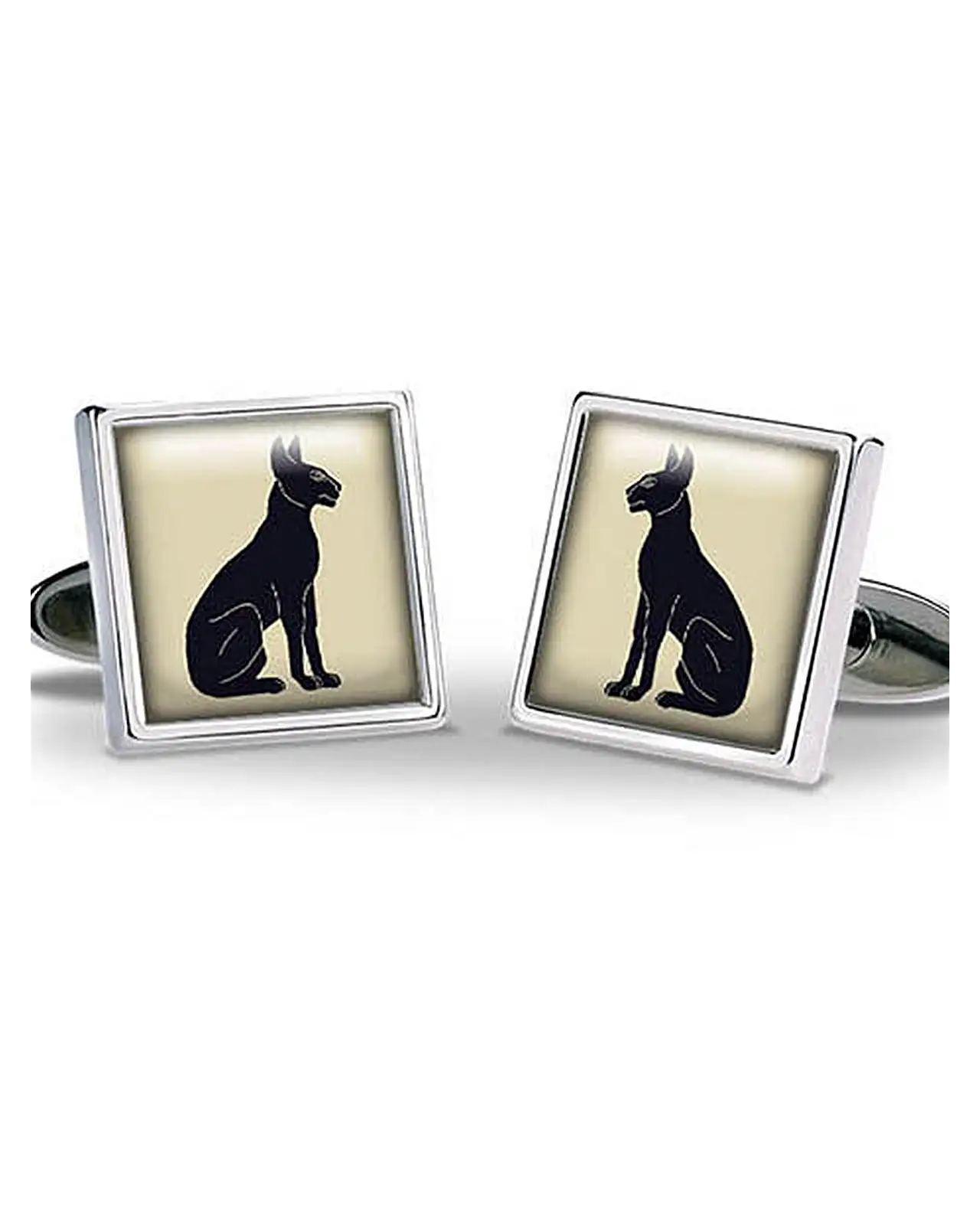 Others Fox and Chave Egyptian Cats Cufflinks £29.00