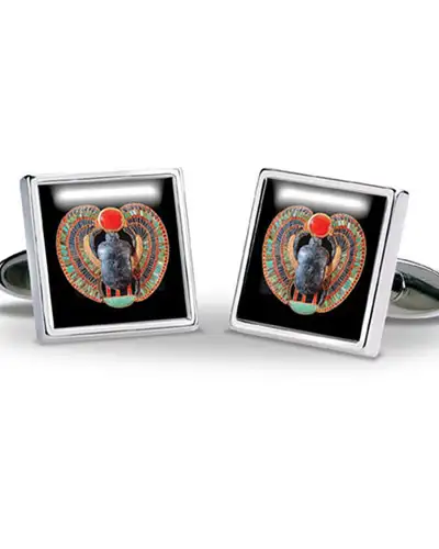 Others Fox and Chave Egyptian Scarab Cufflinks £29.00