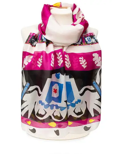 Scarves Fox and Chave Matisse Horse and Carriage Chiffon Scarf £52.00