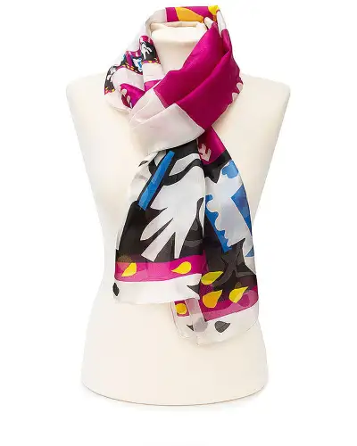 Scarves Fox and Chave Matisse Horse and Carriage Chiffon Scarf £52.00