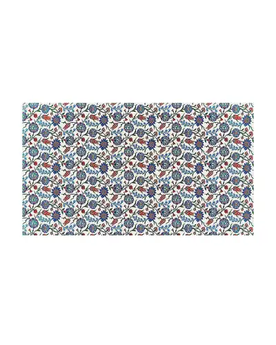 Scarves Fox and Chave Iznik Flowers Habotai Silk Wrap £45.00