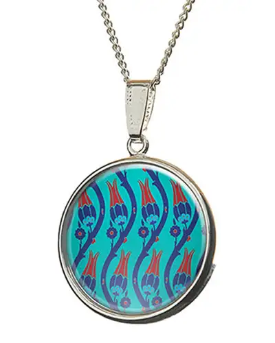 Pendants Fox and Chave Iznik Tulips Pendant £23.00