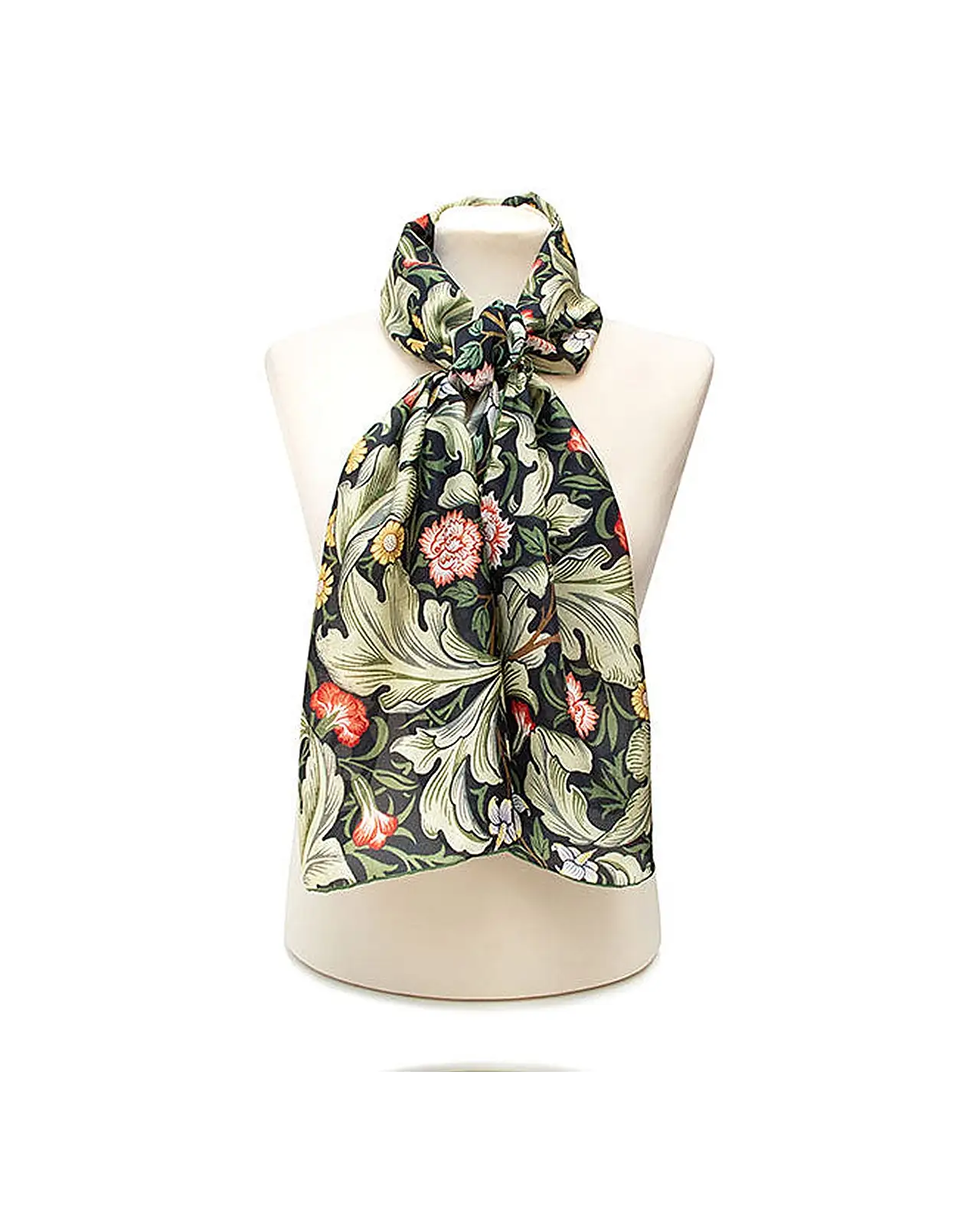 Scarves Fox and Chave Dearle Leicester Silk Habotai Scarf £42.00