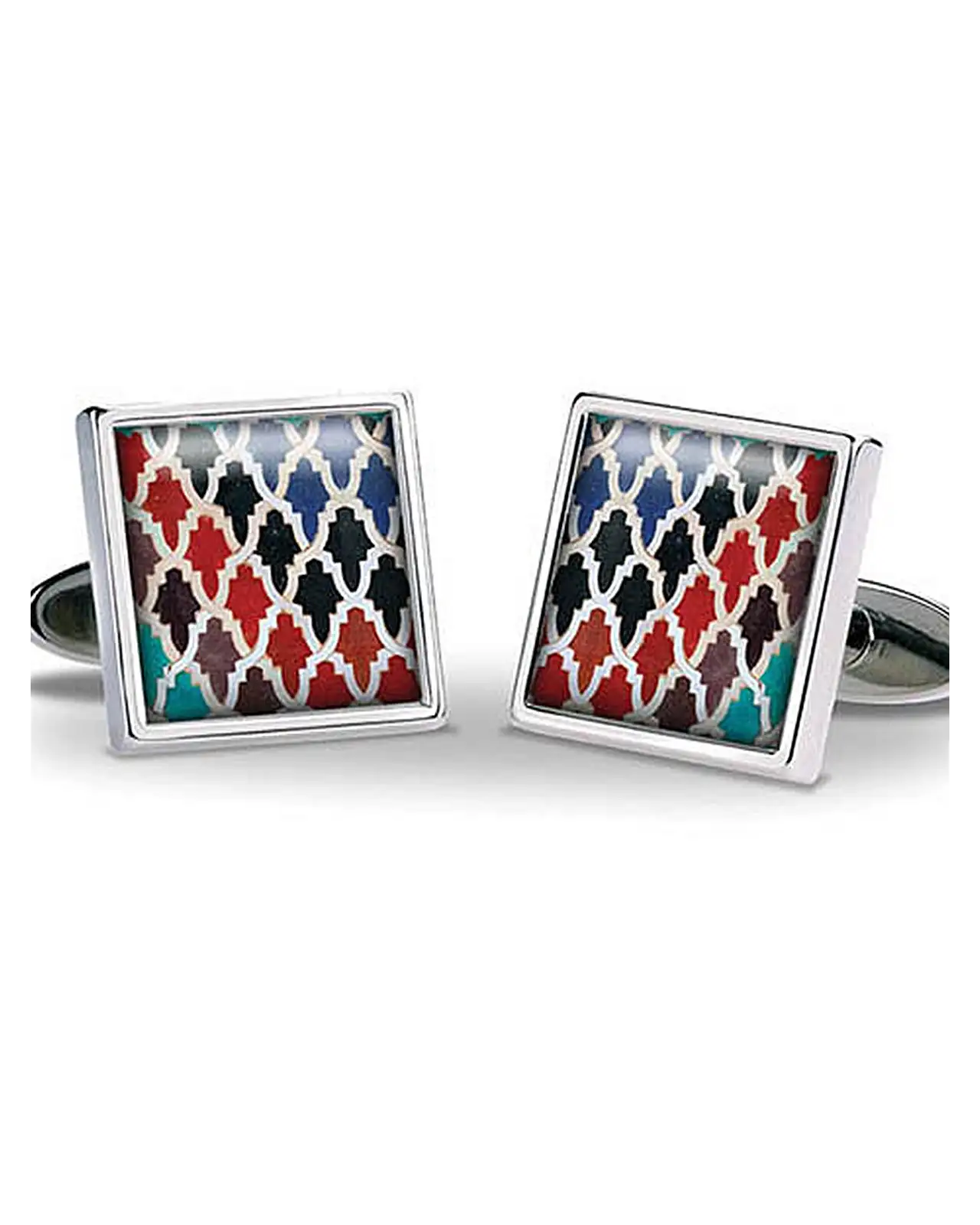 Others Fox and Chave Marrakesh Zellige Cufflinks £29.00
