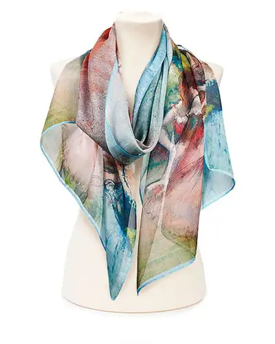 Scarves Fox and Chave Degas Ballerinas Chiffon Scarf £52.00