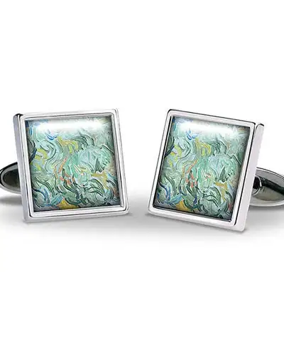 Others Fox and Chave Van Gogh Wheatfield Cufflinks £29.00