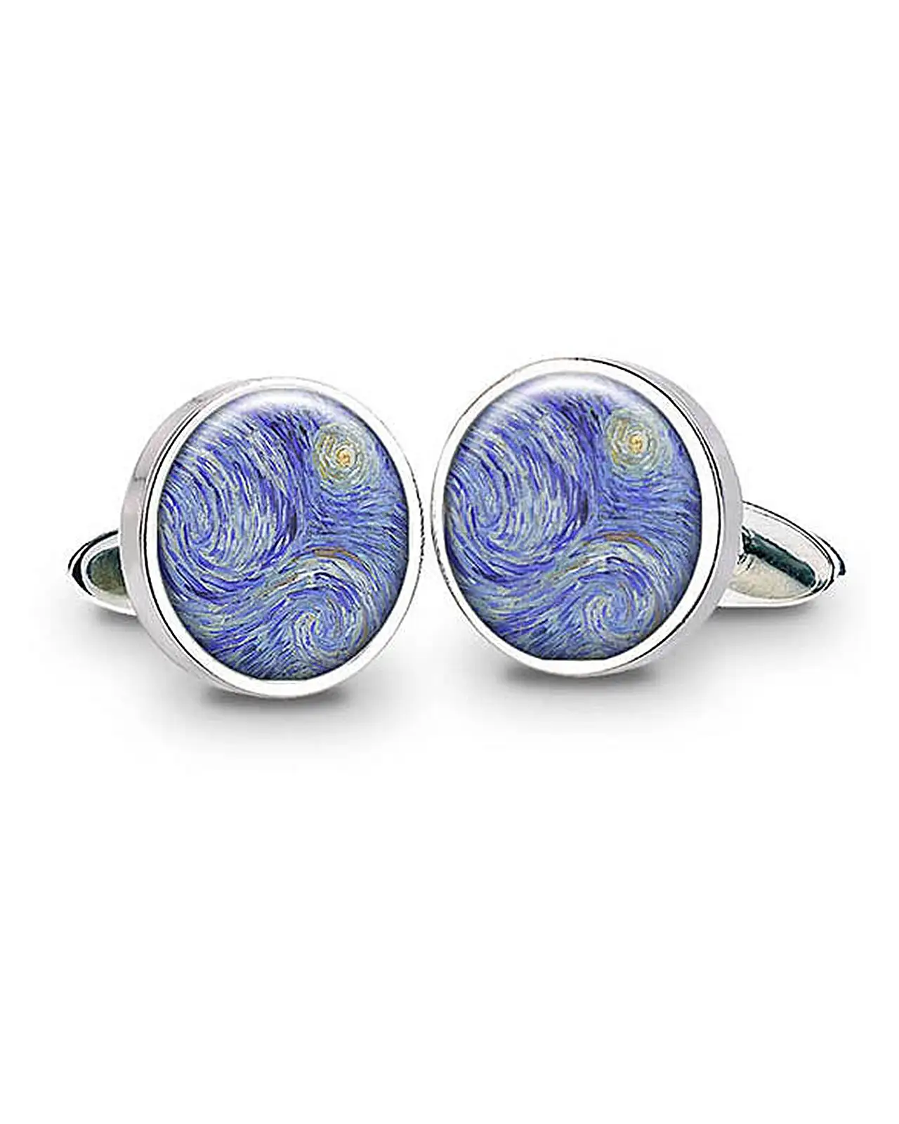 Others Fox and Chave Van Gogh Starry Night Cufflinks £29.00