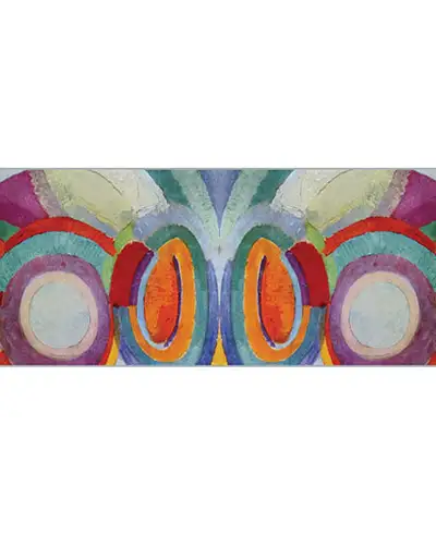 Scarves Fox and Chave Delaunay Still Life Silk Habotai Scarf £42.00