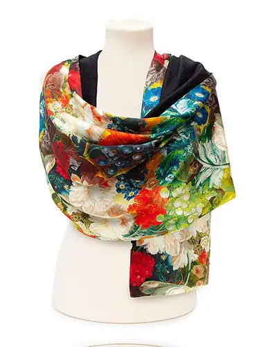 Scarves Fox and Chave Van Os Fruits and Florals Poshmina Stole £116.00
