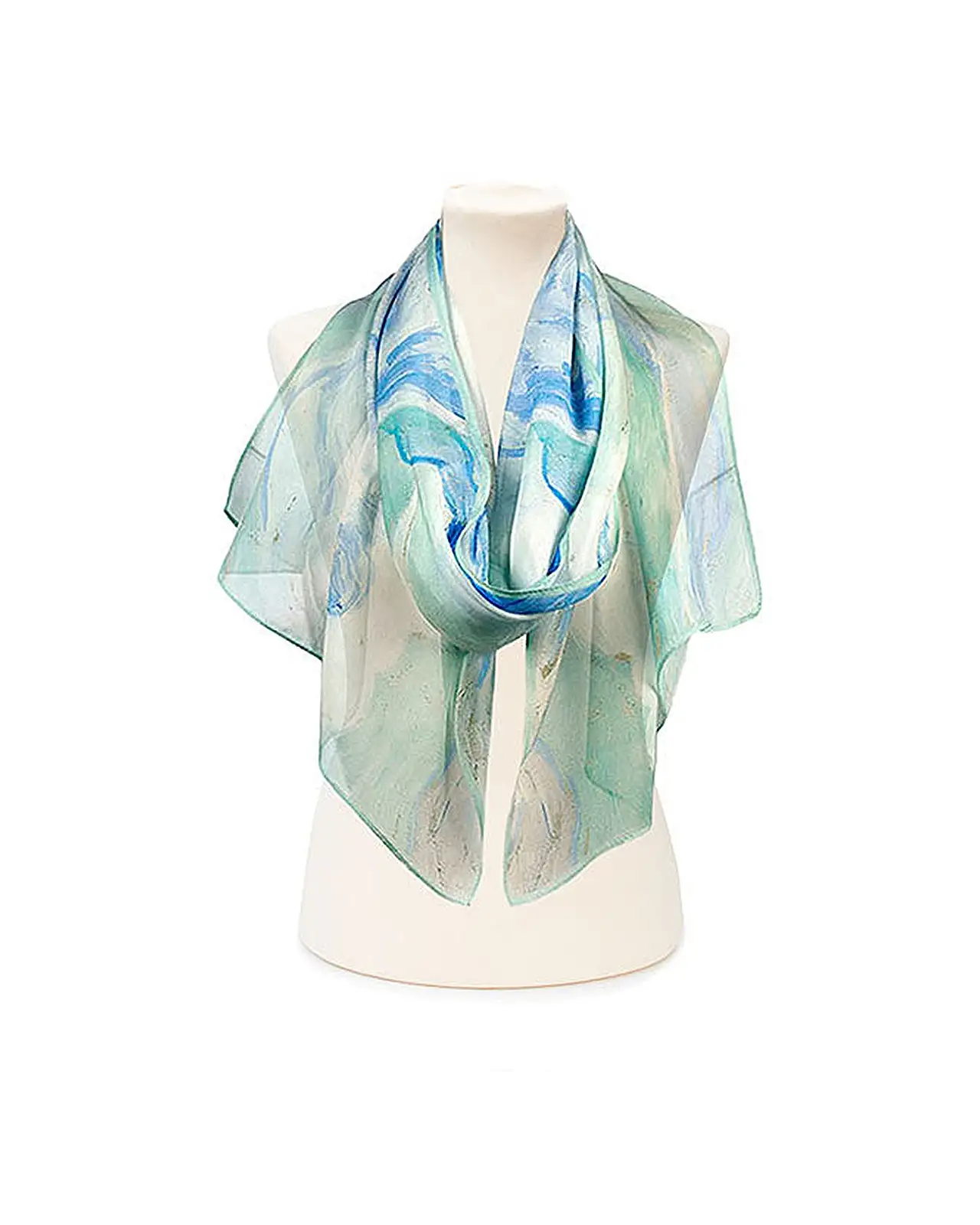 Scarves Fox and Chave Van Gogh Wheatfield Chiffon Scarf £52.00