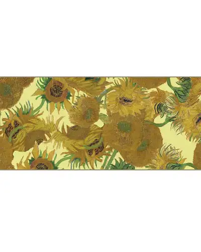 Scarves Fox and Chave Van Gogh Sunflowers Chiffon Scarf £52.00