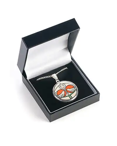 Pendants Fox and Chave Mackintosh Lady With Doves Pendant £23.00