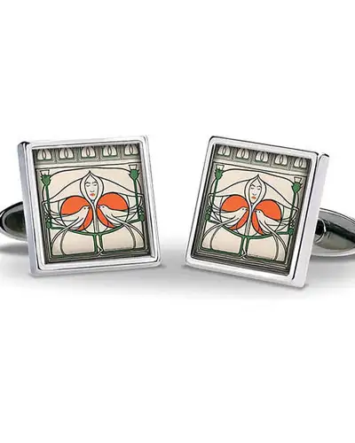 Others Fox and Chave Mackintosh Lady With Dovescufflinks £29.00