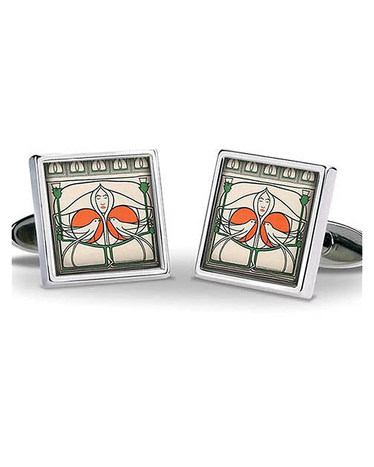 Others Fox and Chave Mackintosh Lady With Dovescufflinks £29.00