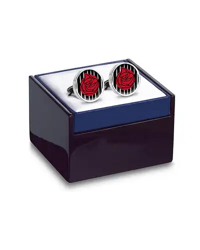 Others Fox and Chave Mackintosh Lady With Rose Cufflinks £29.00