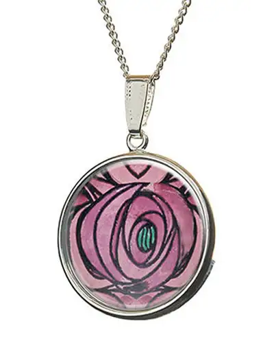 Pendants Fox and Chave Mackintosh Rose and Teardrop Pendant £23.00