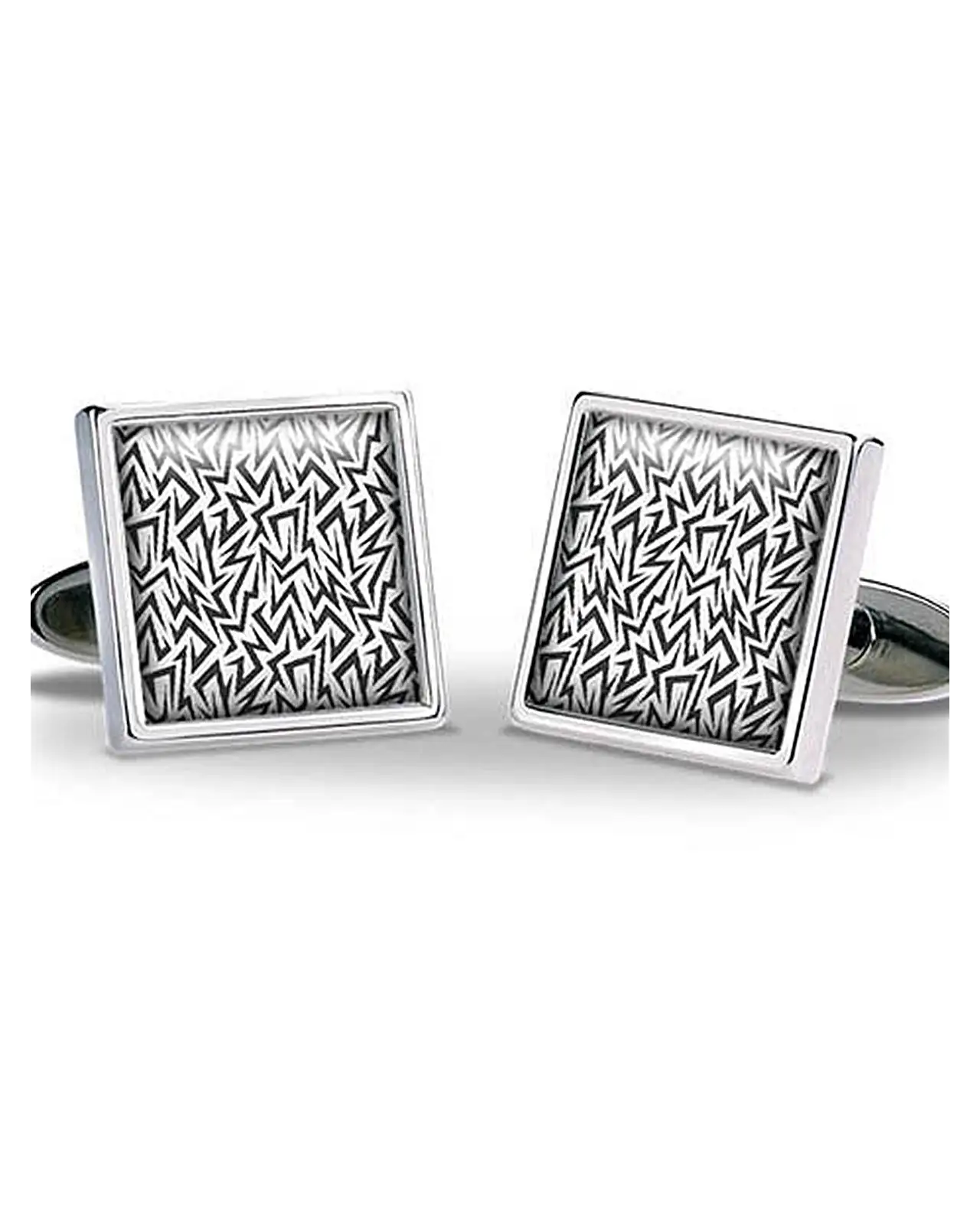 Others Fox and Chave Deco Zig Zag Cufflinks £29.00