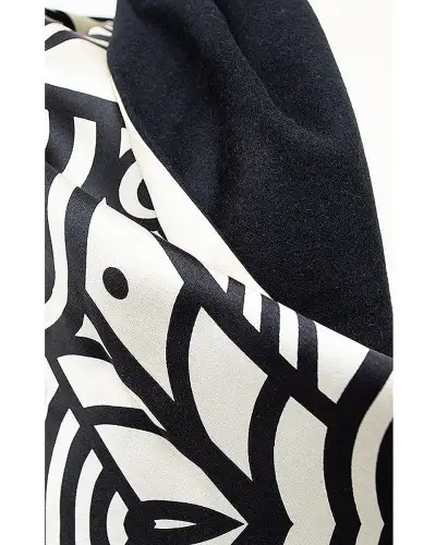 Scarves Fox and Chave Deco Scroll Poshmina Stole £116.00