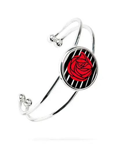 Bangles Fox and Chave Mackintosh Lady With Rose Bangle £25.00
