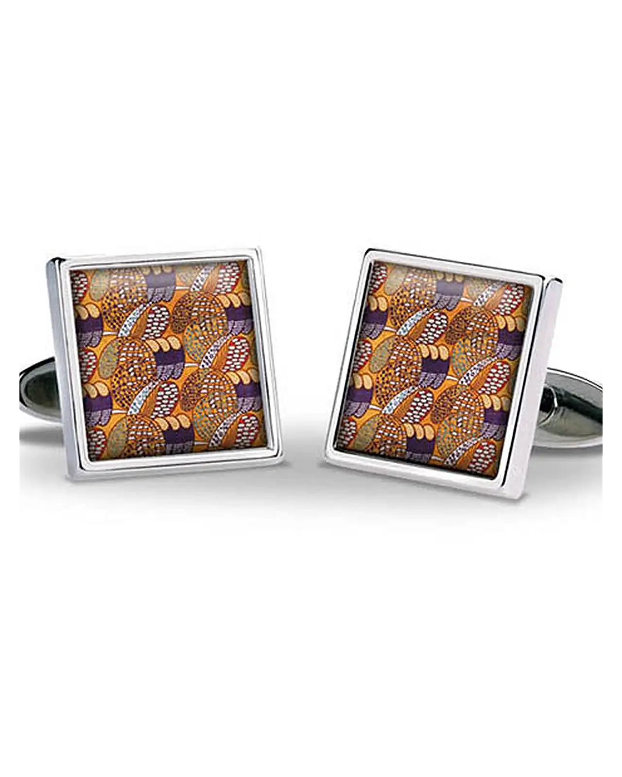 Others Fox and Chave Mackintosh Gold and Purple Cufflinks £29.00