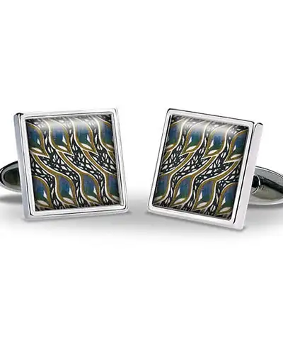 Others Fox and Chave Mackintosh Peacock Eyes Cufflinks £29.00
