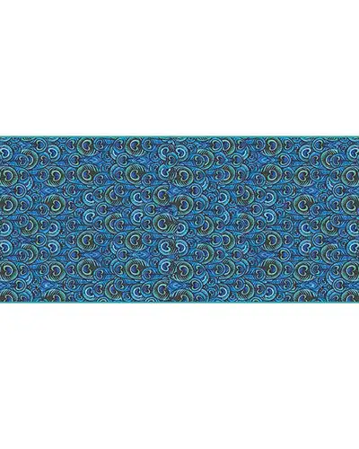 Scarves Fox and Chave De Morgan Peacock Feathers Silk Habotai Scarf £50.00