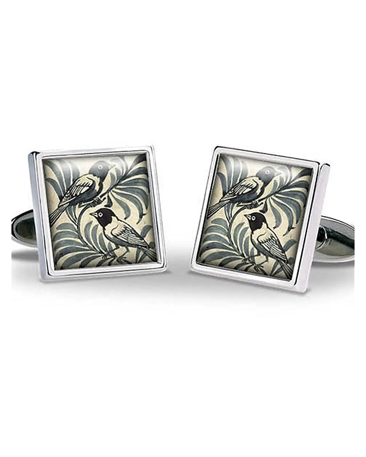 Others Fox and Chave De Morgan Birds Cufflinks £29.00