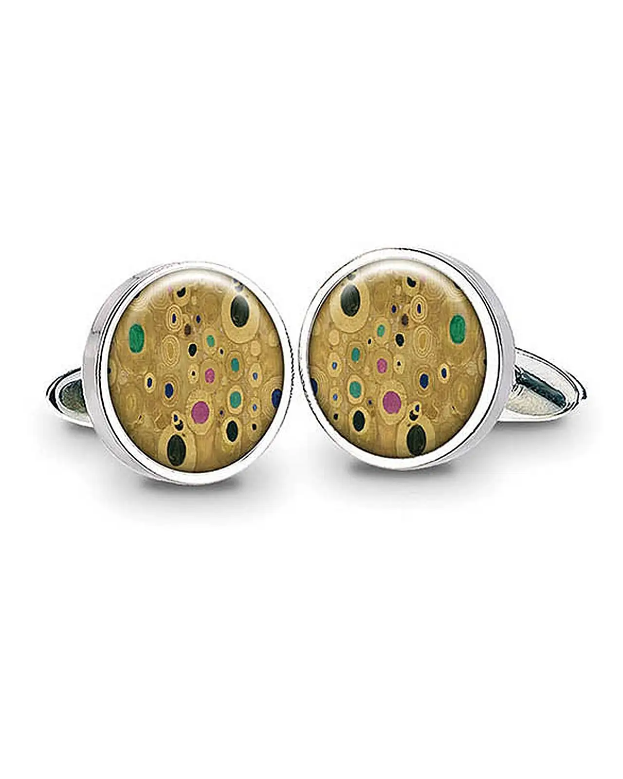 Others Fox and Chave Klimt Gold Cufflinks £29.00