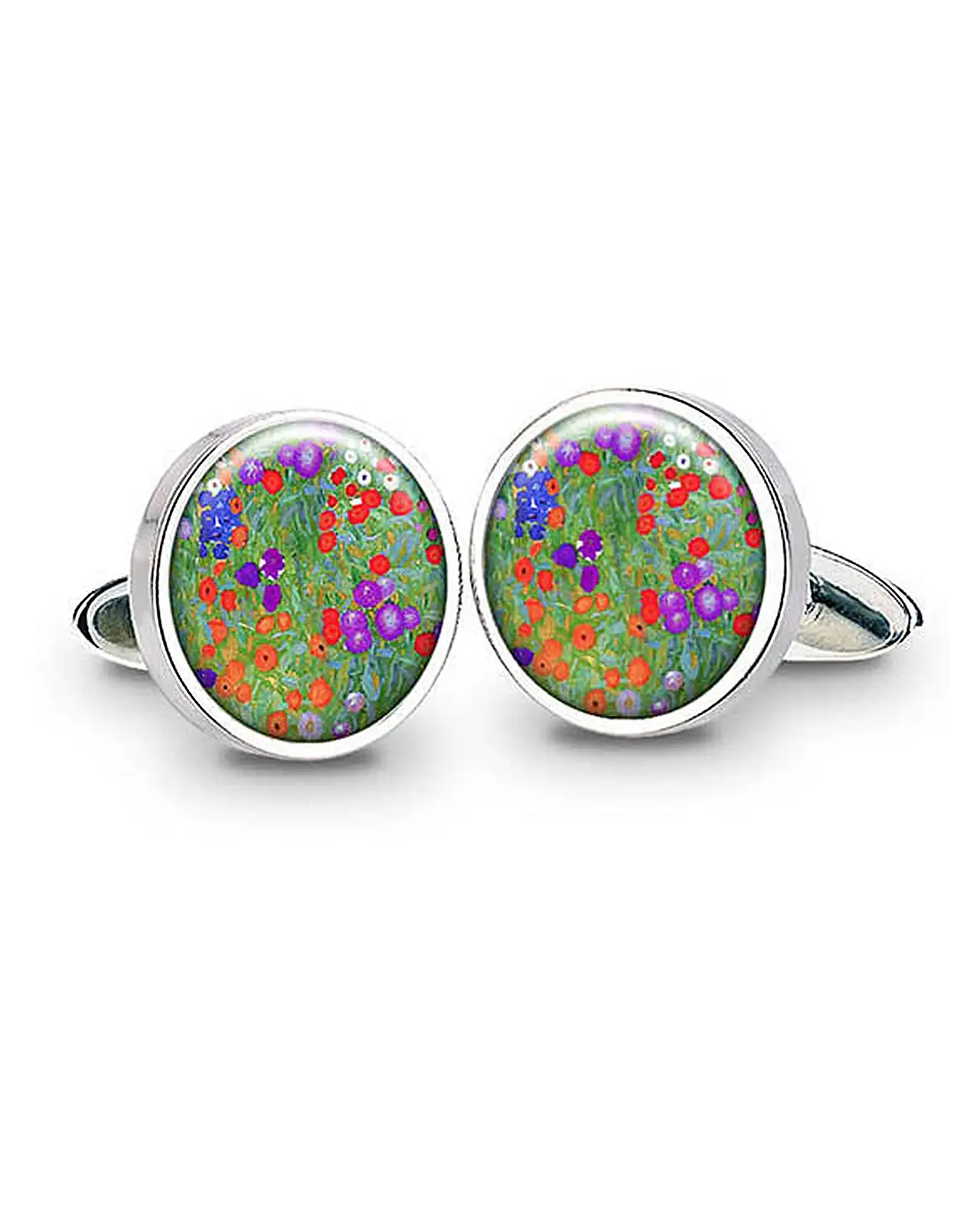 Others Fox and Chave Klimt Flower Garden Cufflinks £29.00